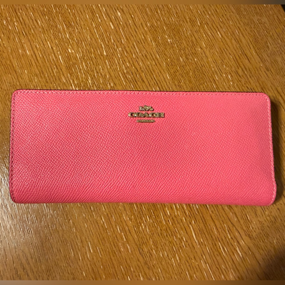 Coach Vibrant Pink Women's Wallet